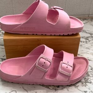 Birkenstock Arizona Essentials EVA Women's Sandals in Fondant Pink